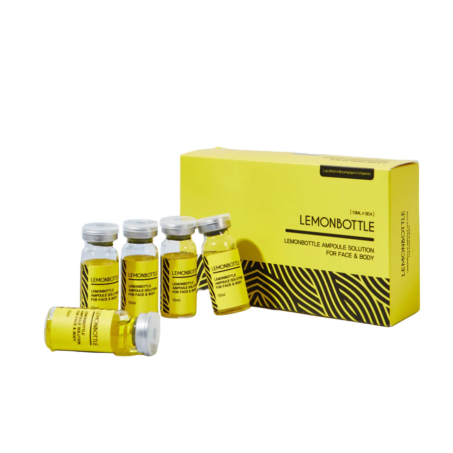 Lemon Bottle 5x10ml Vials | IGO Aesthetics Wholesale