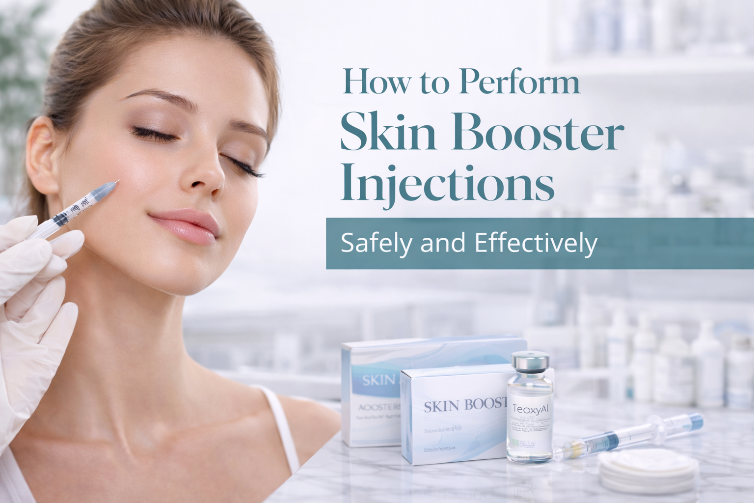 Injection Booste How to Perform Skin Booster Injections Safely | Professional Clinic ...