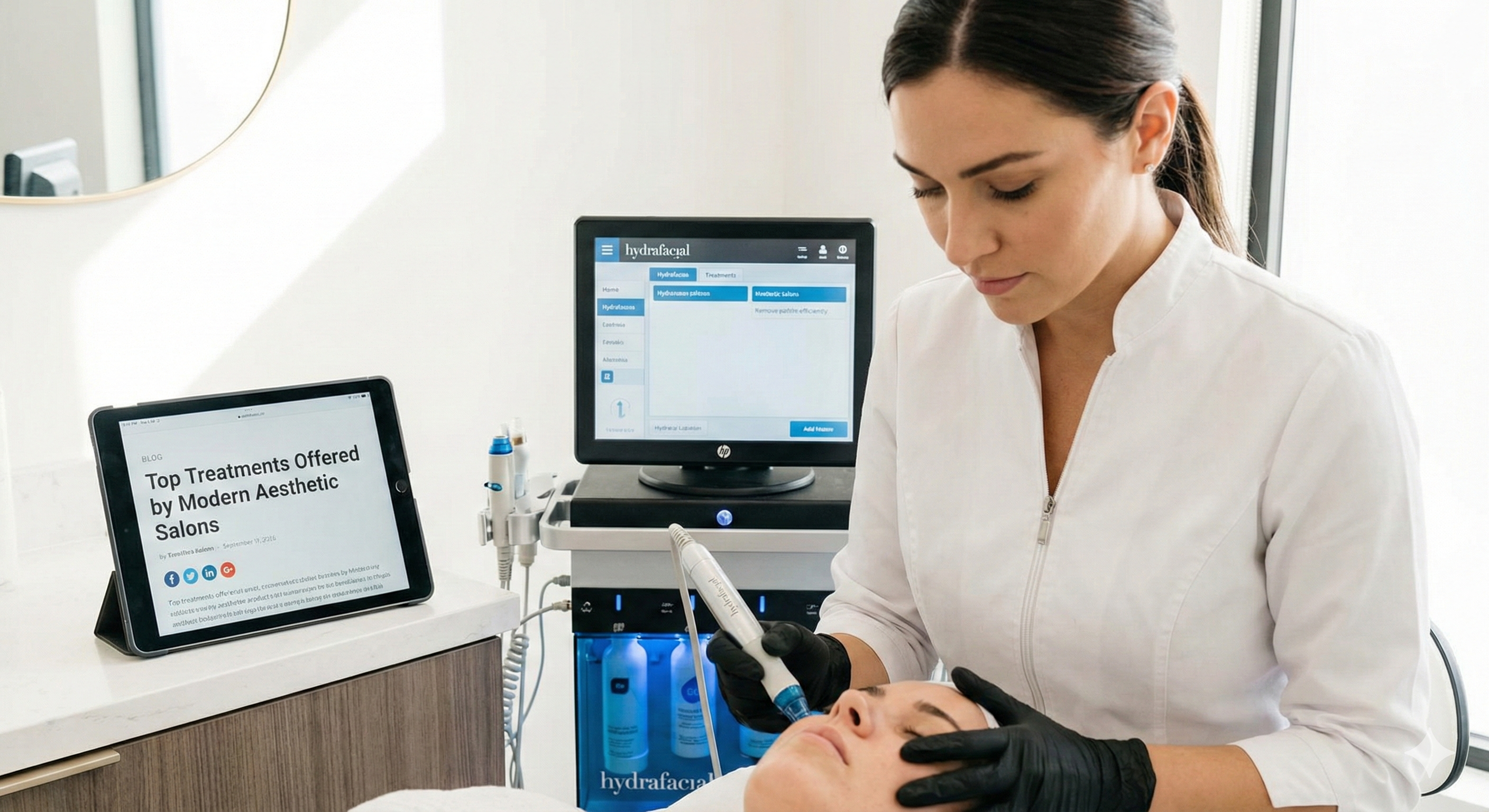 Top Treatments Offered by Modern Aesthetic Salons