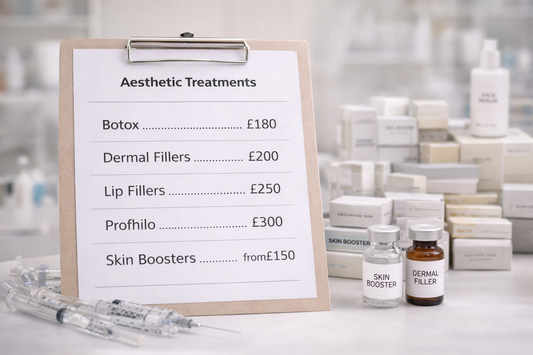 How Much Do Aesthetic Treatments Cost in the UK? (Clinic Pricing Guide)