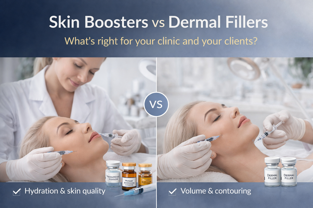 Skin Boosters vs Dermal Fillers: A Clinic Guide