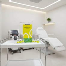 Lemon Bottle skin booster packaging with multiple bottles on a white background