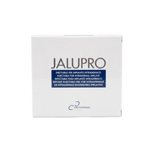 A white rectangular product box for JALUPRO, featuring dark gray text and a blue rectangular label in the center, with the logo for 'c2 PROFESSIONAL' at the bottom, set against a plain white background.