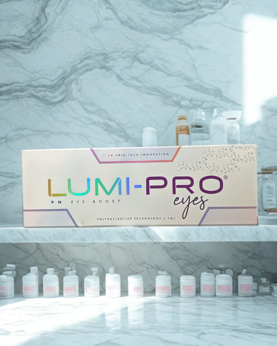 LUMI-PRO Eyes PN Skin Booster  -1x1ml per pack inc Polynucleotide (PN) 5 mg/ml
