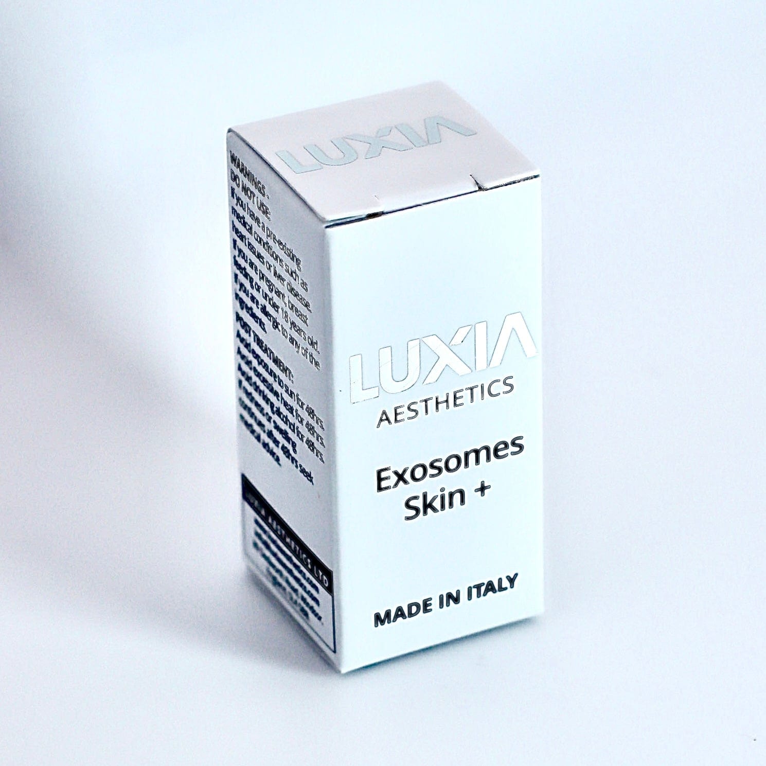 LUXIA Exosomes Skin+ 1 x 5ml - box of product