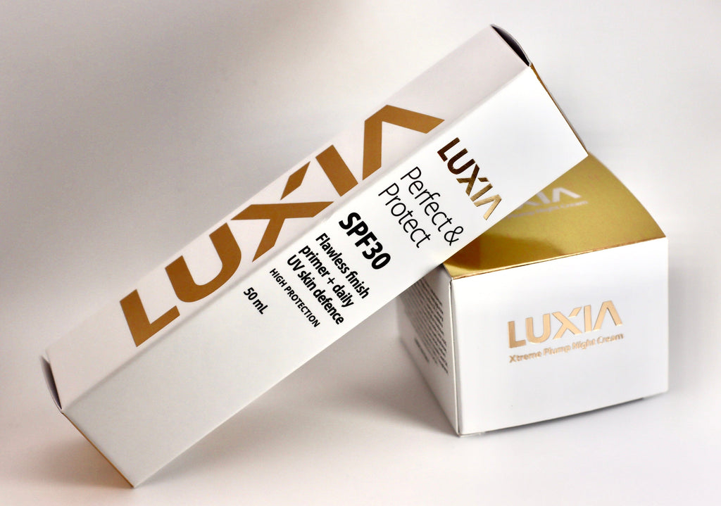 LUXIA XPLUMP Night Cream (Retinol and Niacinamide) - cream and box
